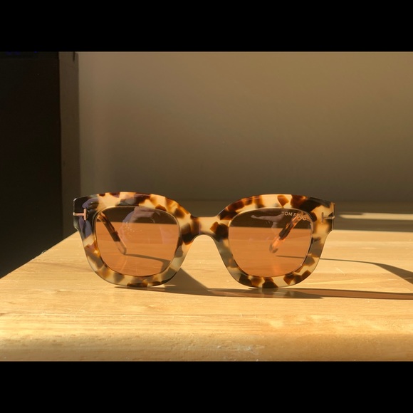 Tom Ford 48mm Tortoise Shell Acetate Sunglasses